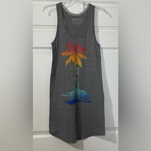 EUC Super cute Hard Rock Cafe Biloxi razorback dress/coverup.